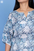Mulmul Cotton Stanley Top In Block Print